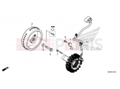 HONDA CB500FAN CB500F 2022 E-11 GENERATOR