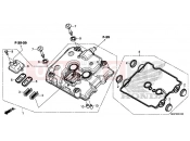 HONDA CB500FAN CB500F 2022 E-1 CYLINDER HEAD COVER
