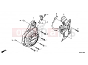 HONDA CB500FAN CB500F 2022 E-10 A.C. GENERATOR COVER