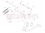 PIAGGIO Piaggio 1 Moped (APAC) Stand/s