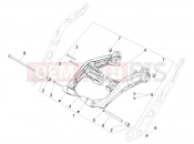 PIAGGIO Piaggio 1 Motorcycle (APAC) Swinging arm