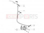PIAGGIO Typhoon 50 4T 4V (USA / CA) Brakes pipes - Calipers