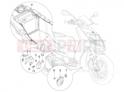 PIAGGIO Typhoon 50 4T 4V (USA / CA) Remote control switches - Battery - Horn