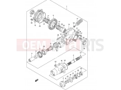 SUZUKI LT-A400FK2 LT-A400 K2 (2002) (E24) FINAL BEVEL GEAR (REAR)