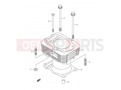 SUZUKI LT-A400FK2 LT-A400 K2 (2002) (E24) CYLINDER