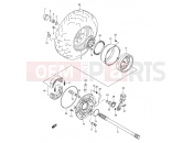SUZUKI LT-A400FK2 LT-A400 K2 (2002) (E24) RIGHT REAR WHEEL