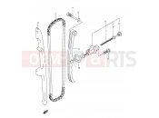 SUZUKI LT-A400FK2 LT-A400 K2 (2002) (E24) CAM CHAIN
