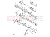 SUZUKI LT-A400FK2 LT-A400 K2 (2002) (E24) TRANSMISSION (2)
