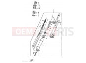 YAMAHA CW50RSP BW'S (4WL1) 1996 HORQUILLA DELANTERA