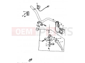 YAMAHA CW50RSP BW'S (4WL1) 1996 INTERRUPTOR DE MANILLAR&PALANC