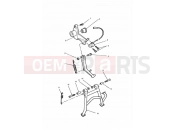 Triumph 1998 TRIDENT Sidestand