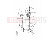 Triumph 1998 TRIDENT Rear Brake Master Cylinder