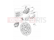 Triumph 2002 THUNDERBIRD SPORT Front Brake Caliper & Discs