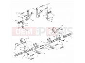 Triumph 1997 SPEED TRIPLE 885cc\955cc (EFI) > 141871 Footrests & Mountings