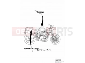 Triumph 1997 SPEED TRIPLE 885cc\955cc (EFI) > 141871 Bodywork Decals 885cc Engine