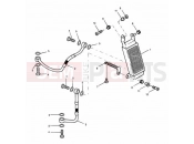 Triumph 1997 SPEED TRIPLE 885cc\955cc (EFI) > 141871 Oil Cooler 885cc Engine