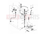 Triumph 1997 SPEED TRIPLE 885cc\955cc (EFI) > 141871 Rear Brake Master Cylinder