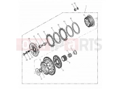 Triumph 1999 SPEED TRIPLE 885cc\955cc (EFI) > 141871 Clutch 955cc Engine