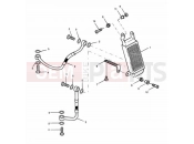 Triumph 1999 SPEED TRIPLE 885cc\955cc (EFI) > 141871 Oil Cooler 955cc Engine
