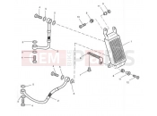Triumph 2002 SPEED TRIPLE 141872 > 210444 Oil Cooler Speed
