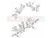 Triumph 2003 SPEED TRIPLE 141872 > 210444 Footrests & Mountings 186150