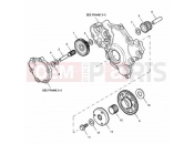 Triumph 2003 SPEED TRIPLE 141872 > 210444 Alternator & Starter Drive Gears