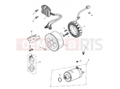 Triumph 2004 SPEED TRIPLE 141872 > 210444 Alternator/Starter