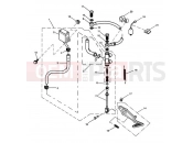 Triumph 2005 SPEED TRIPLE 210445 > 461331 Rear Brake Master Cylinder...