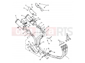 Triumph 2005 SPEED TRIPLE 210445 > 461331 Exhaust System 333179