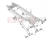 Triumph 2006 SPEED TRIPLE 210445 > 461331 Rear Sub-Frame & Fittings