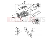 Triumph 2006 SPEED TRIPLE 210445 > 461331 Cylinder Head & Valves