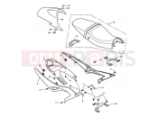 Triumph 2008 SPEED TRIPLE 210445 > 461331 Rear Bodywork & Seat 333178