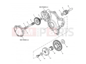 Triumph 2008 SPEED TRIPLE 210445 > 461331 Starter Drive Gears