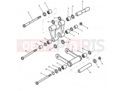 Triumph 2008 SPEED TRIPLE 210445 > 461331 Rear Suspension Linkage