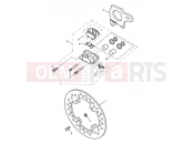 Triumph 2008 SPEED TRIPLE 210445 > 461331 Rear Brake & Disc