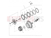 Triumph 2009 SPEED TRIPLE 210445 > 461331 Clutch