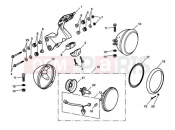 Triumph 2009 SPEED TRIPLE 210445 > 461331 Headlight Assembly