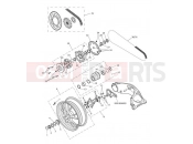 Triumph 2015 SPEED TRIPLE 461332 > 735437 Rear Wheel & Final Drive