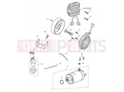 Triumph 2015 SPEED TRIPLE 461332 > 735437 Starter & Alternator