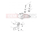 Triumph 2011 SPEED TRIPLE 461332 > 735437 Rear Light