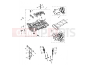 Triumph 2011 SPEED TRIPLE 461332 > 735437 Cylinder Head & Valves