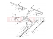 Triumph 2013 SPEED TRIPLE 461332 > 735437 Rear Swingarm