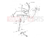 Triumph 2013 SPEED TRIPLE 461332 > 735437 Rear Brake Master Cylinder...