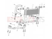Triumph 2014 SPEED TRIPLE R > 735336 Oil Cooler