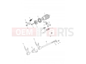 Triumph 2015 SPEED TRIPLE R > 735336 Gear Selector Drum 563846