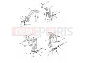 Triumph 2015 SPEED TRIPLE R > 735336 Footrests & Mountings
