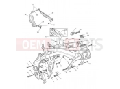 Triumph 2015 SPEED TRIPLE R > 735336 Main Frame & Fittings