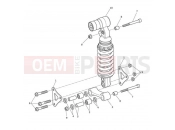 TRIUMPH SPEED TRIPLE S 867685 > Rear Suspension Unit & Linkage