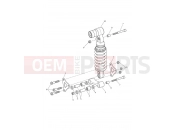 Triumph 2019 SPEED TRIPLE RS - 867601 > Rear Suspension Unit & Linkage