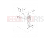 Triumph 2005 SPEED FOUR Rear Suspension Unit